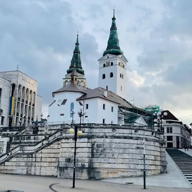 Slovakia by train, Holy Trinity Cathedral