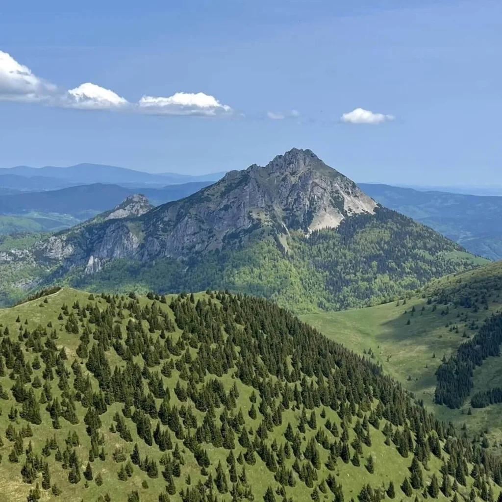 Velky Rozsutec mountain peak Mala Fatra National Park Zilina Slovakia